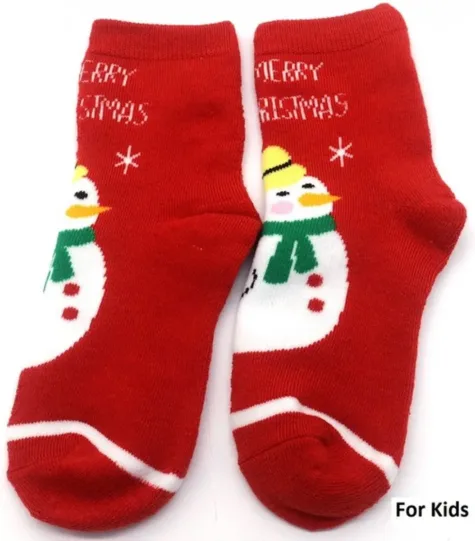 Funny Sokken Kerst Kids mt 33-38 bij GrappigSpul
