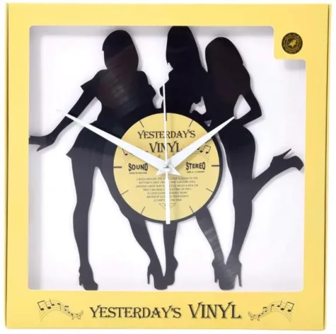Vinyl klok SEXY LADIES bij GrappigSpul