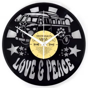 Vinyl Klok: Love & Peace bij GrappigSpul