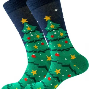 Funny Sokken Kerst Kerstboom versierd mt 38-45 bij GrappigSpul