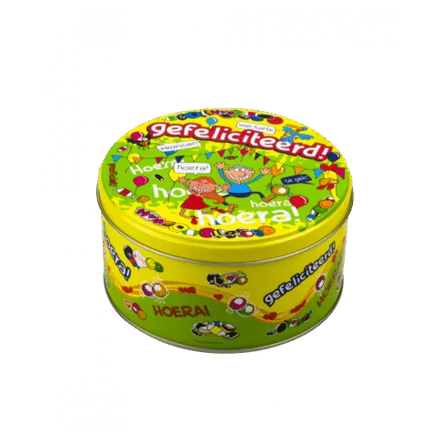 Paperdreams - Snoeptrommel - Gefeliciteerd bij GrappigSpul