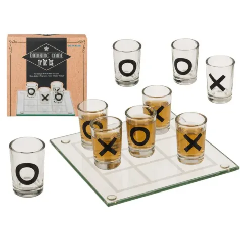 Drankspel Tic Tac Toe bij GrappigSpul