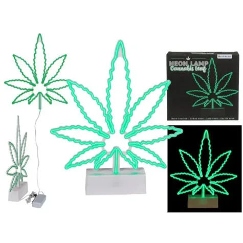 Neon Lamp, Wietblad bij GrappigSpul