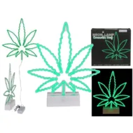 Neonlamp Canabisblad bij GrappigSpul