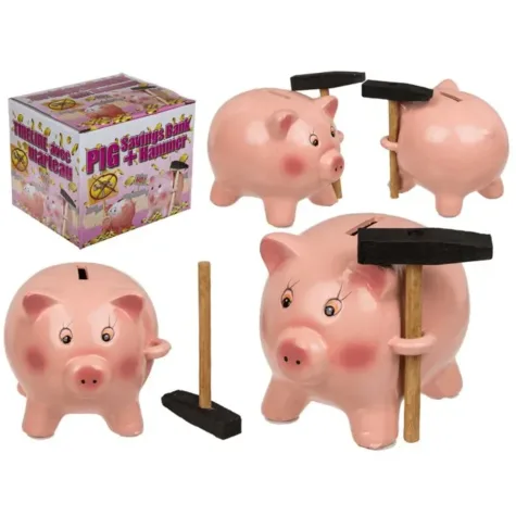 Spaarpot varken bij GrappigSpul