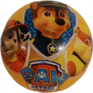 Paw Patrol - lichtgevende bal - speelbal - waterbestendig - ORANJE - 10 cm bij GrappigSpul