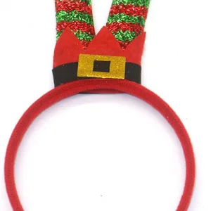 Haarband voor Kerst - Diadeem Kerstmis - Benen Kerstelf bij GrappigSpul