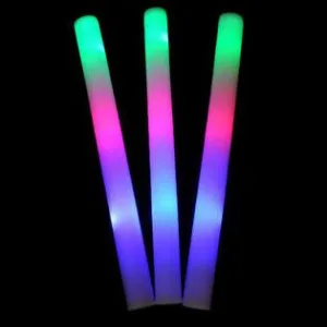 Led foam sticks Multicolor bij GrappigSpul