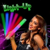 Led foam sticks Multicolor bij GrappigSpul