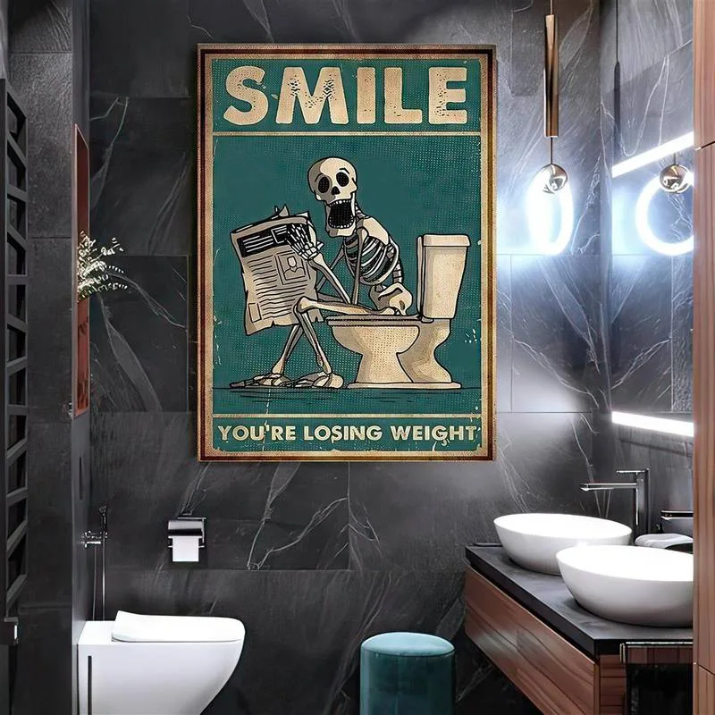 Poster Smile 30 x 42 cm bij GrappigSpul