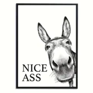 Poster Nice Ass 30 x 20 cm bij GrappigSpul