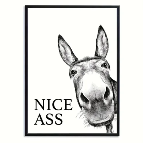 Poster Nice Ass 30 x 20 cm bij GrappigSpul