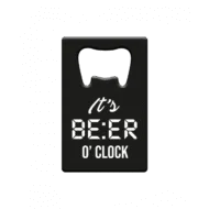 Metal beer opener - Beer o'clock bij GrappigSpul