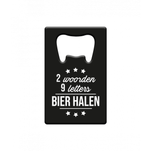 Metal beer opener - Bier halen bij GrappigSpul