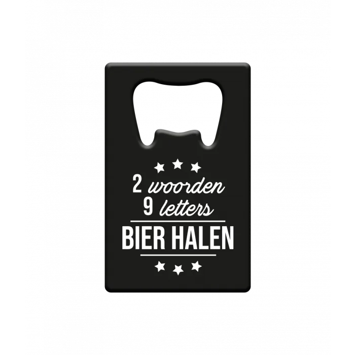 Metal beer opener - Bier halen bij GrappigSpul