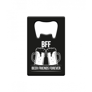 Metal beer opener - BFF bij GrappigSpul