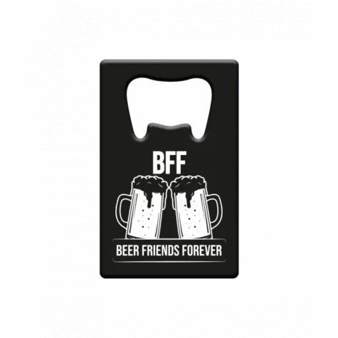 Metal beer opener - BFF bij GrappigSpul