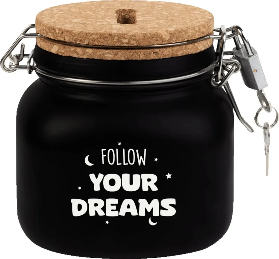 Luxe Spaarpot - Follow your dreams bij GrappigSpul