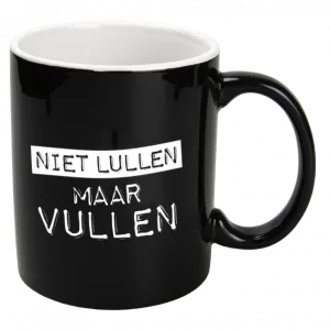 Mok niet lullen maar vullen at GrappigSpul