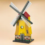Vogelhuisje hout poldermolen bij GrappigSpul