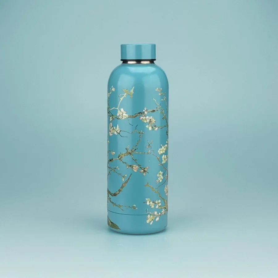 Thermosfles van Gogh Amandelbloesem bij GrappigSpul