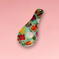 Lepelhouder Pretty Tulips groen bij GrappigSpul