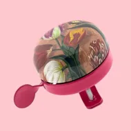 Fietsbel Pretty Tulips Roze bij GrappigSpul